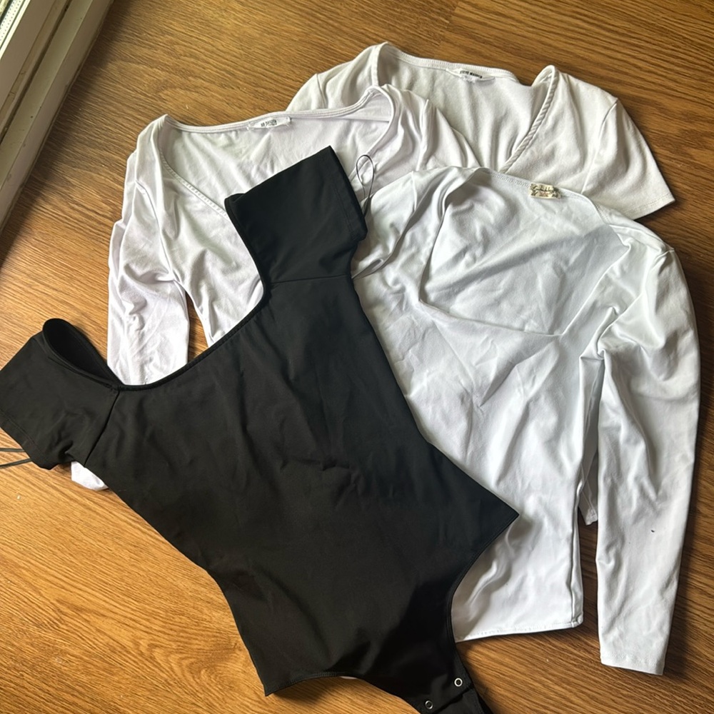 Bundle (four bodysuits) Free people, Steve Madden, and weekend Los Angeles